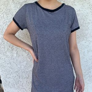 Forever 21 Striped T-Shirt Dress